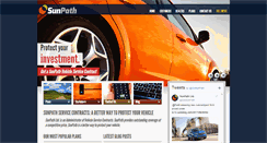 Desktop Screenshot of gosunpath.com